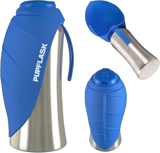PupFlask Large Dog Water Bottle | 27 or 40 OZ Stainless Steel | Convenient Dog - Image 8