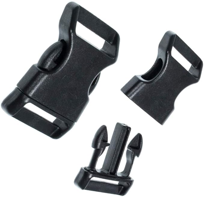 Black Plastic Side Release Buckles - Image 3