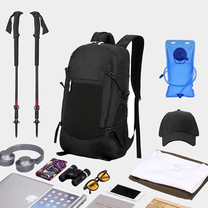 levayhill Hiking Backpack Daypack Lightweight Packable Travel Outdoor Camping - Image 5