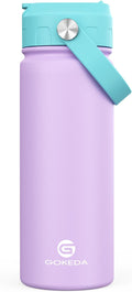 GoKEDA 18oz Kids Water Bottle, Insulated Water Bottles by Unknown