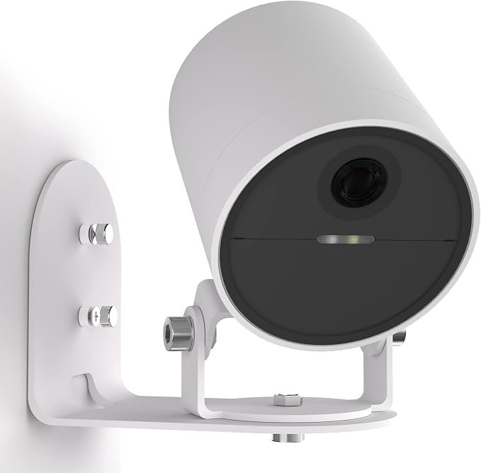 Teccle Metal Wall Mount for SimpliSafe Outdoor Camera, 360 Degree Adjustment by Teccle