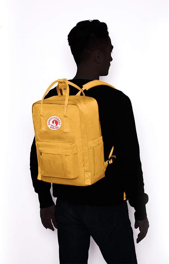 KALIDI Casual Laptop Backpack 15 Inches Classic Camping Rucksack Travel Outdoor - Image 7
