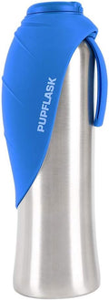 PupFlask Large Dog Water Bottle | 27 or 40 OZ Stainless Steel | Convenient Dog by TuffPupper