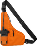 New Universal Radio L Shape Chest 2 Pockets Harness Tactical Vest Nylon Vest by JRWalkieTalkieAccessories