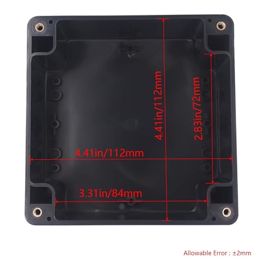 Junction box, Raculety Electrical Project Case Power Junction Box, Project Box - Image 3