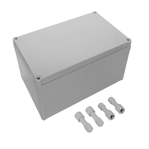 LeMotech IP67 Waterproof Junction Box ABS Plastic Project Box Dustproof by LeMotech