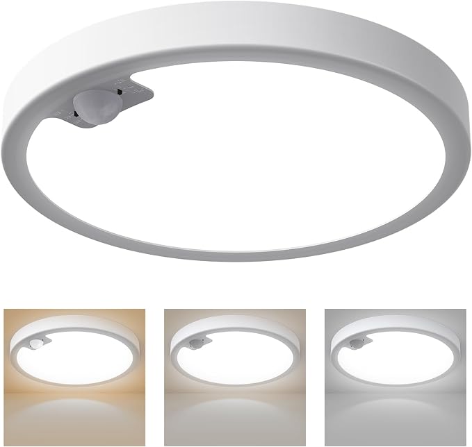 KEPLUG Wired Motion Sensor Ceiling Light Fixture-Motion Sensor Light Indoor by KEPLUG