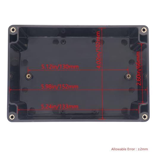 Junction Box IP65 Waterproof ABS Plastic Electrical Project Case Power Junction - Image 3