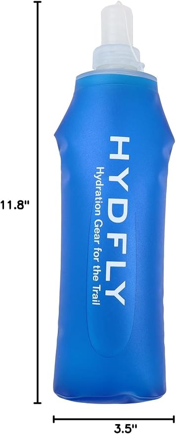 Collapsible Water Bottle, BPA-Free Collapsible Soft Flask Foldable Water Bottle - Image 8