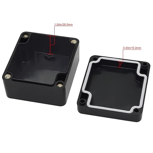 LeMotech Electrical Box ABS Plastic Project Box IP65 Waterproof Junction Box - Image 3