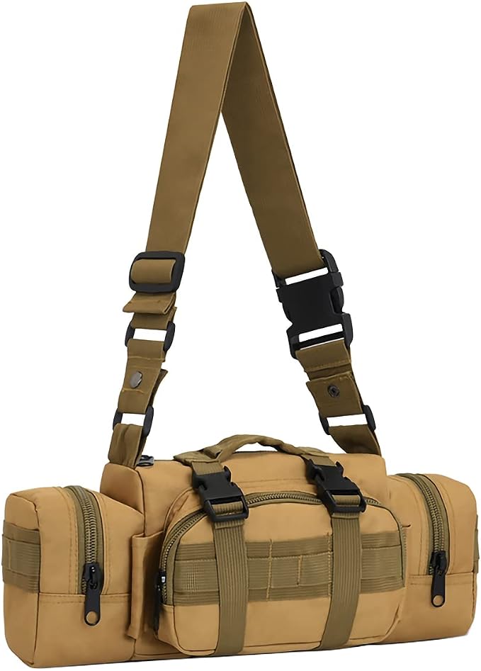 100L Camping Hiking Backpack, Molle military Tactical rucksack backpack - Image 9