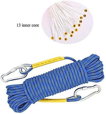 X XBEN Outdoor Climbing Rope 10M 20M 30M 50M 70M 152M 352M Static Rock Climbing - Image 2