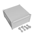 LeMotech Waterproof Dustproof IP67 Junction Box DIY Case Enclosure Gray 11 x 11 by LeMotech