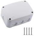 Outdoor White Junction Box, Nineleaf IP66 Waterproof Electrical Project Boxes by NineLeaf