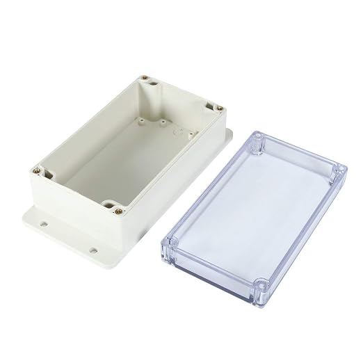 YXQ Junction Box Transparent Cover 6.2 x 3.5 x 2.5 inch IP65 Waterproof Wall - Image 3