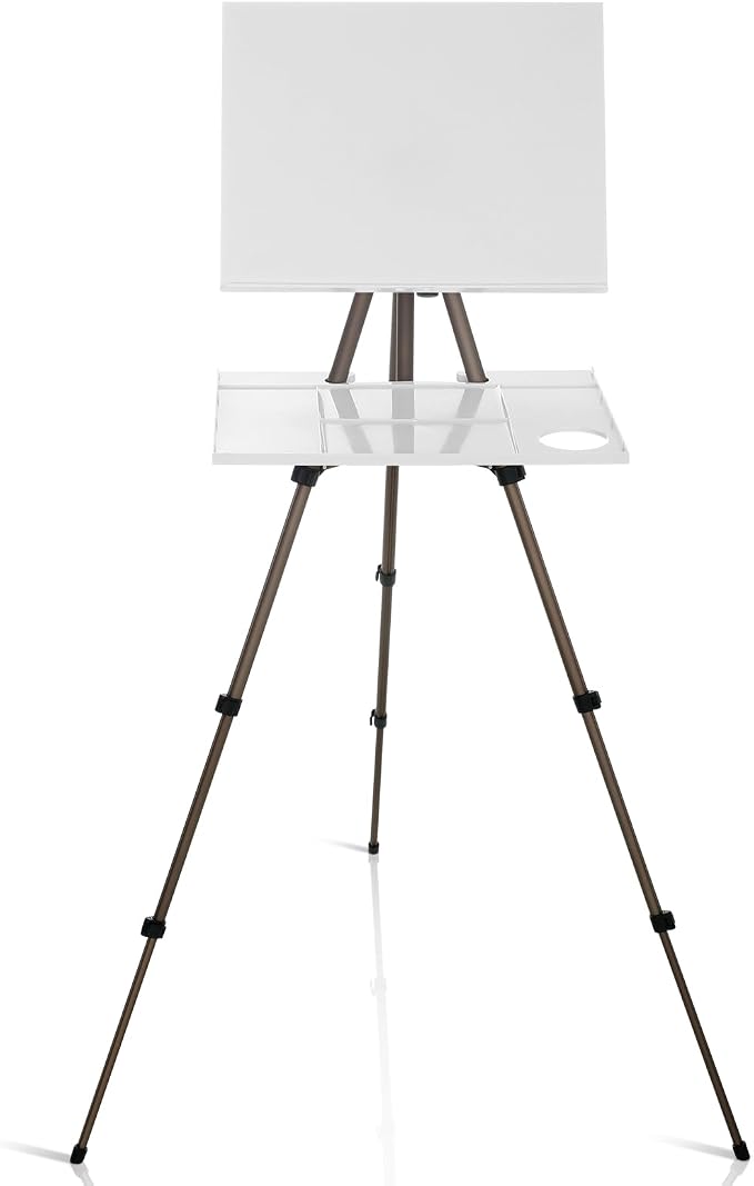 Ireer 17-65 Inch Artist Watercolor Portable Easel - Image 8