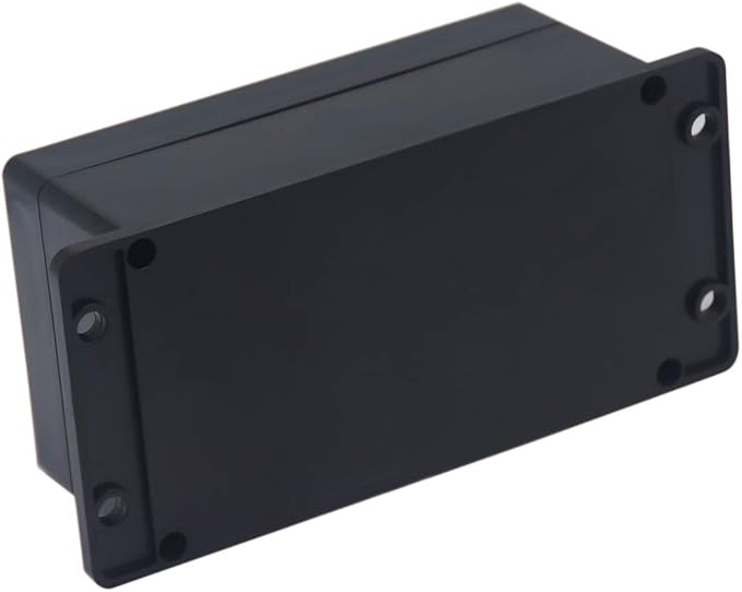 2 Pack Project Box IP65 Waterproof Junction Box ABS Plastic Black Electrical - Image 7