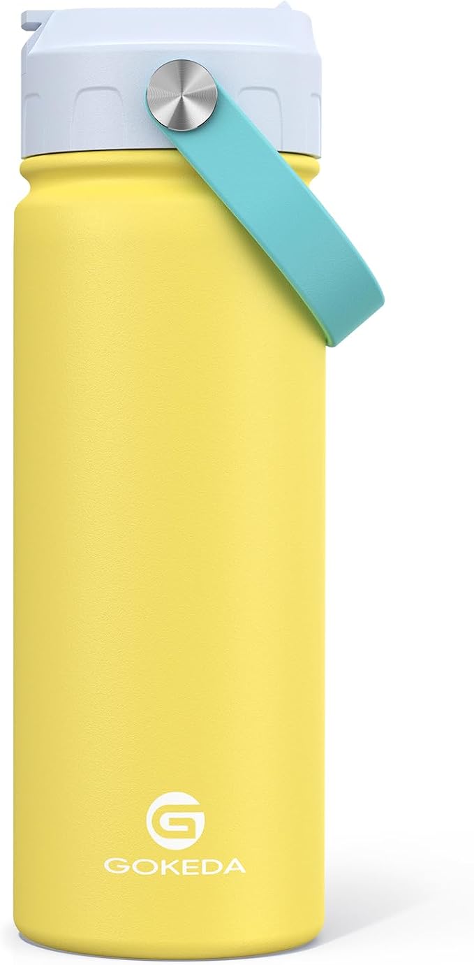 GoKEDA 18oz Kids Water Bottle, Insulated Bottles by Unknown