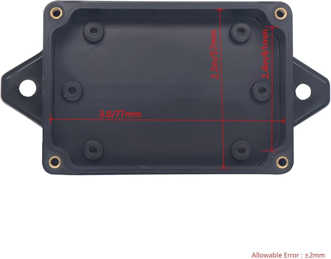 Project Box ABS Black Electrical Boxes IP65 Outdoor Waterproof Box Electronic - Image 4