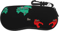 YANGqing Italy Map Cities Marked Print Light Soft Shell Glasses Case Portable & by Unknown