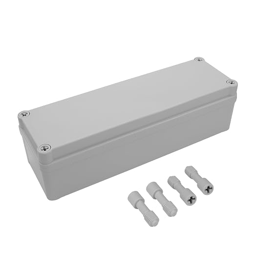 LeMotech IP67 Waterproof Junction Box ABS Plastic Project Box Dustproof by LeMotech