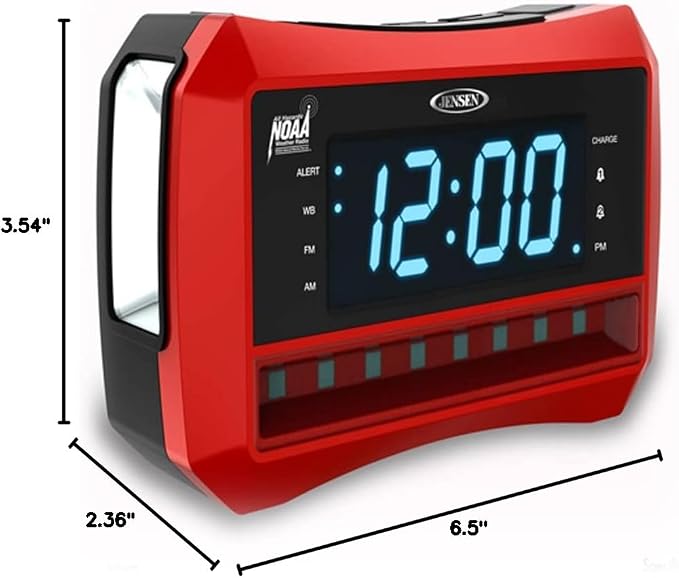 Digital AM/FM Weather Band Alarm Clock Radio - Image 10