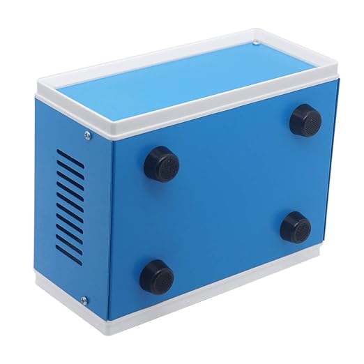 Zulkit Electronic Enclosures Blue Metal Enclosure Project Case DIY Box Junction - Image 5