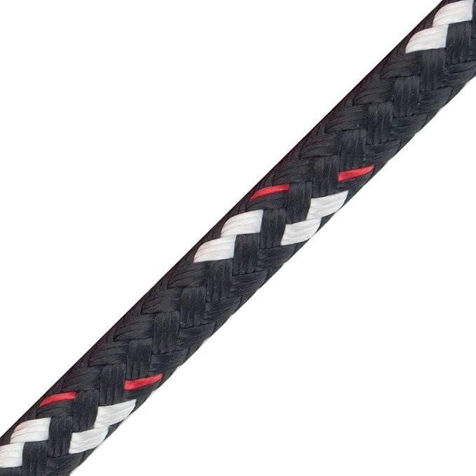 New England Ropes 3/16in Sta-Set Solid Red 50 Feet Long - Image 3