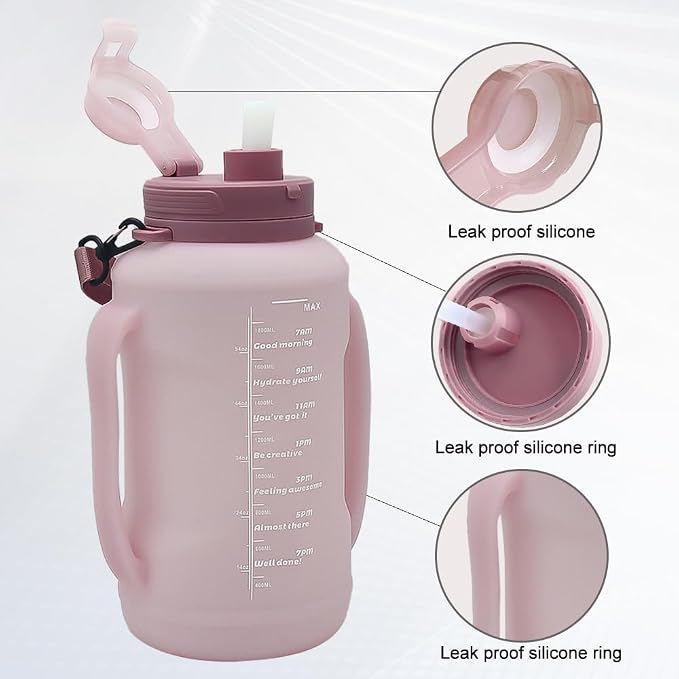64oz Foldable Silicone Water Bottle - Image 9