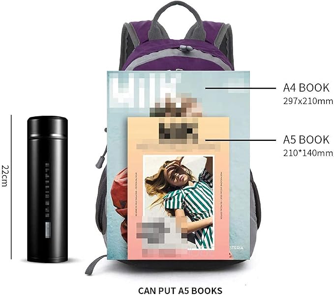 10L Small Hiking Backpack for Kids Ages 3-6 Girls Boys Under 4 feet, Mini - Image 5