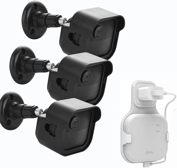 Wall Mount for Blink Outdoor 4 and 3rd Gen Camera, 3 Weatherproof Housings and by OWOKISO