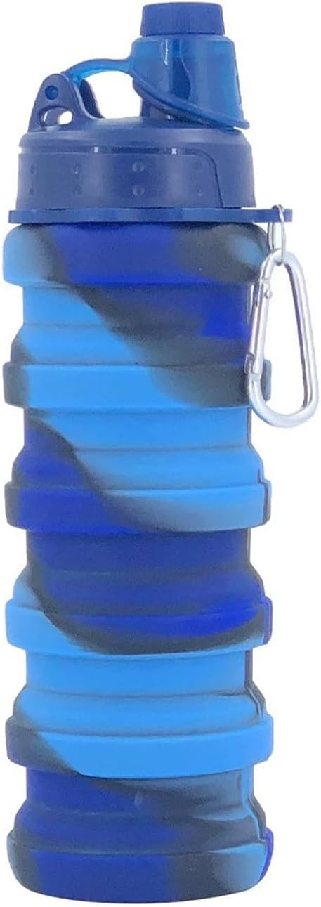 Collapsible Water Bottles Travel water bottle Sports Portable Sport Water by YCTMALL