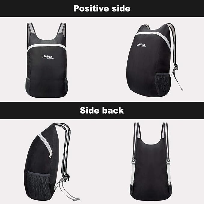 Ultra Lightweight Packable Water Resistant Backpack - Image 5