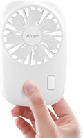 Aluan Handheld Fan Mini Fan Powerful Small Personal Portable Fan Speed by Aluan