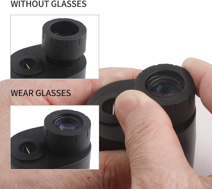 Jizmo 8x25 High Definition Monocular Telescope, Close Focus 1 ft, Fully Multi - Image 6