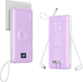 Portable Charger Built-in Cables, AC Wall Plug and Magnetic Wireless iWatch by ANOUV