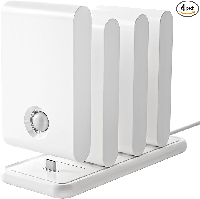 EZVALO Motion Sensor Stair Lights Indoor, Rechargeable Night Lights by EZVALO