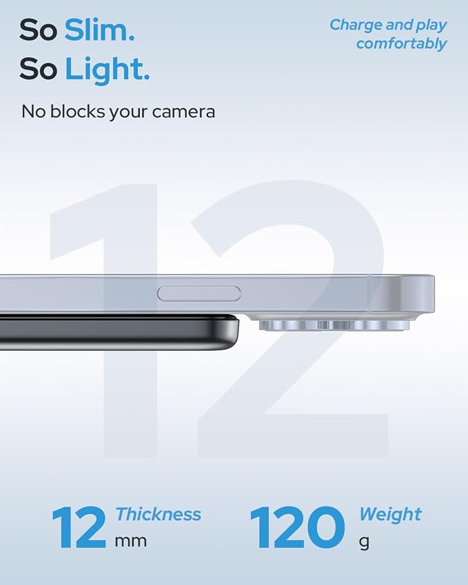 for Magsafe Portable Charger, 5000mAh Slim Wireless Magnetic Power Bank - Image 4