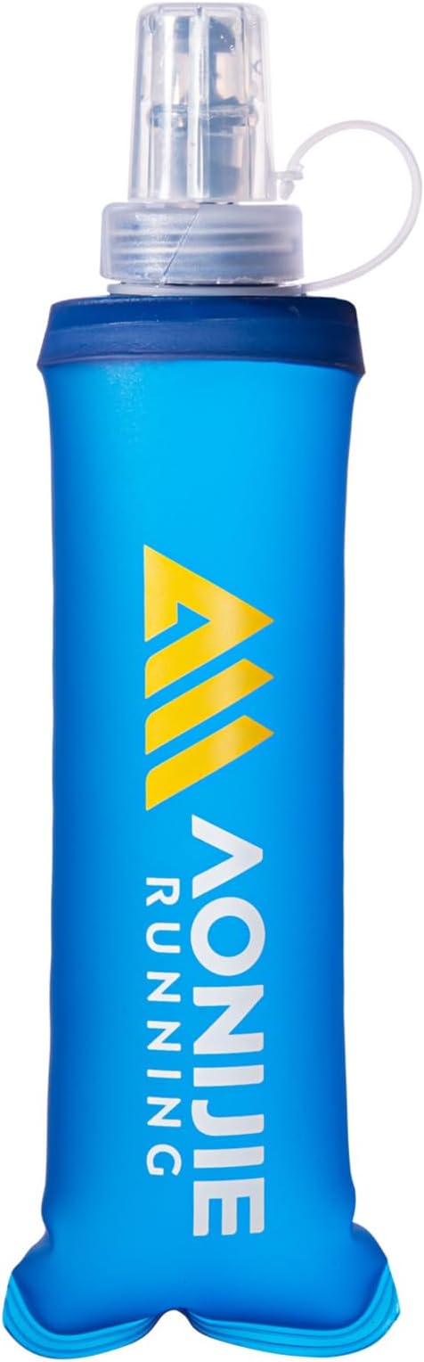 Azarxis TPU Soft Flask Collapsible Water Bottle Running Folding Gel Water by DesignedforOutdoorSports