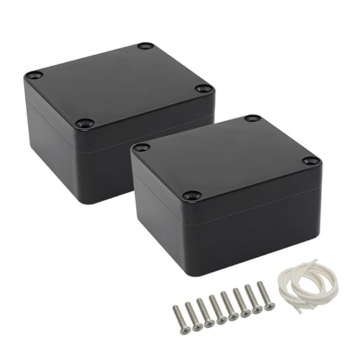 LeMotech Electrical Box ABS Plastic Project Box IP65 Waterproof Junction Box by LeMotech