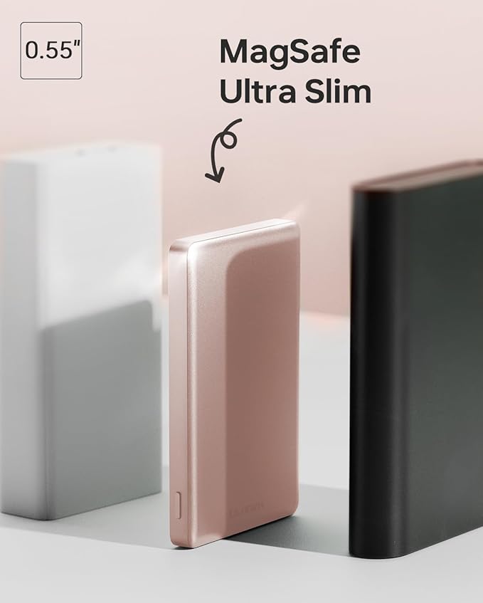 ULiXWH 10, 000mAh for MagSafe Power Bank Ultra Slim, Magnetic Wireless Charger - Image 3