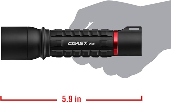 Coast XP11R 2600 Lumen USB-C Rechargeable LED Flashlight - Image 10