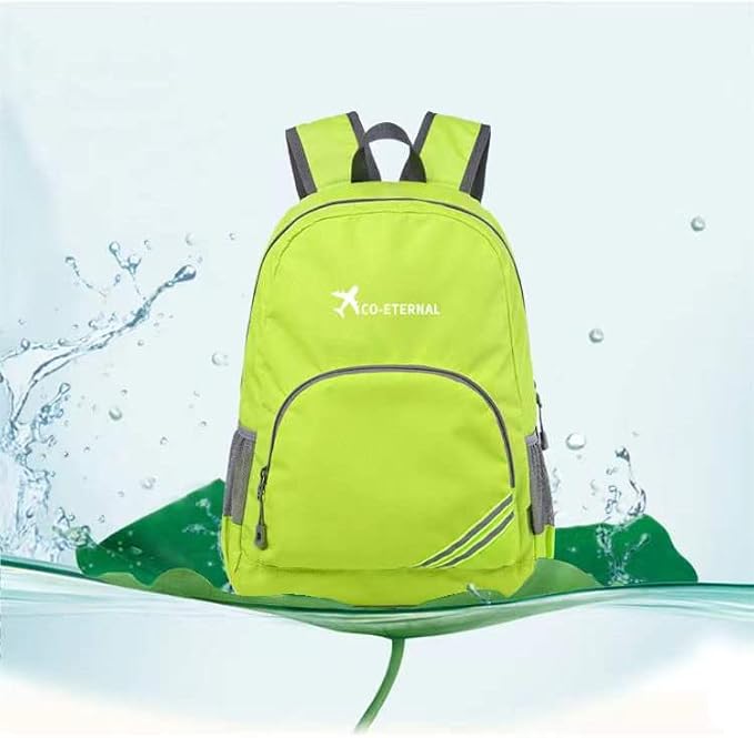 Geboldil Men's and women's waterproof backpack traveling backpack blue - Image 4
