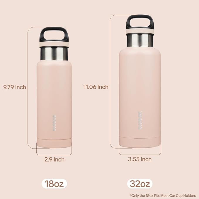 BJPKPK Insulated Water Bottle 18OZ Stainless Steel Water Bottle - Image 3