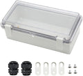 Zulkit Junction Box ABS Plastic Dustproof Waterproof IP65 Electrical Boxes by Zulkit