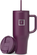IRON °FLASK Co-Pilot Insulated Mug w/Straw & Flip Cap Lids by IronFlask