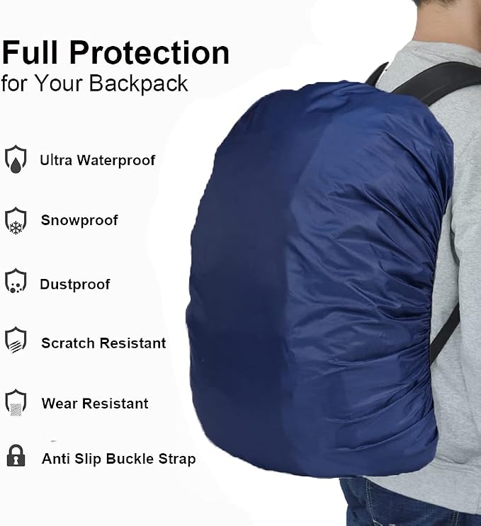Waterproof Backpack Rain Cover - Image 2