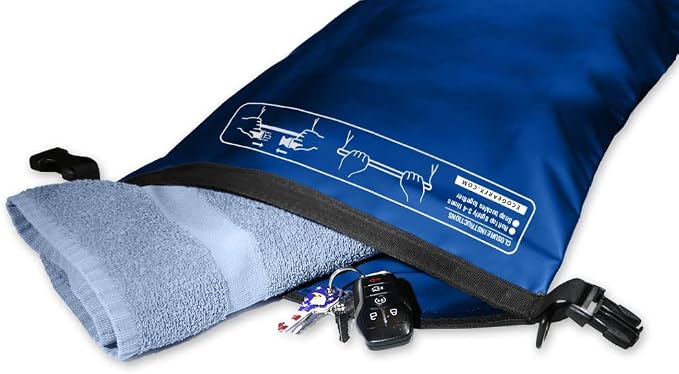 EcoGear FX Heavy Duty Waterproof Dry Bag Voyager Series – Durable Roll Top - Image 3
