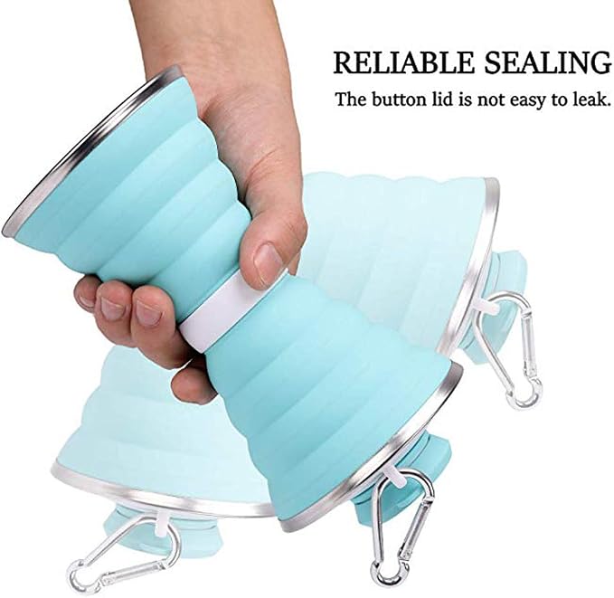 Collapsible Water Bottle, Camping Cup - Image 2