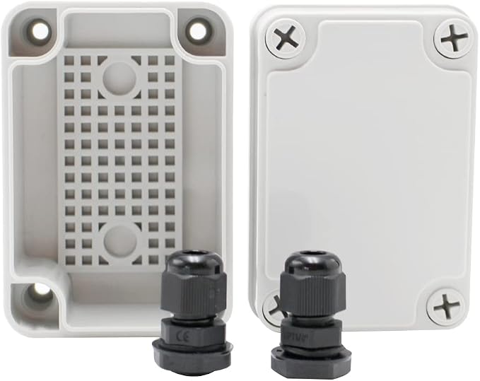 MAKERELE Outside Electrical Box Waterproof Grey 3.74”2.56”2.17” IP67 Small - Image 4